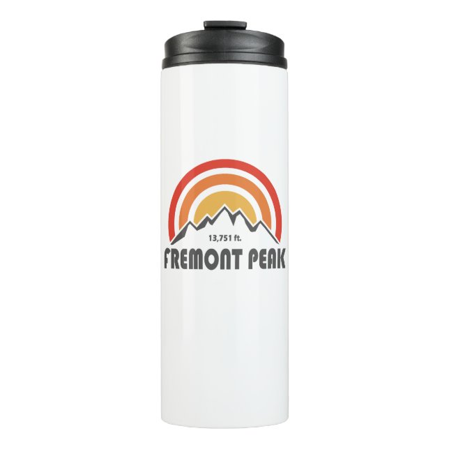 Fremont Peak Wyoming Thermal Tumbler (Front)