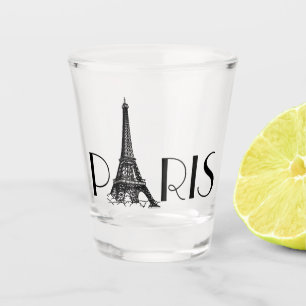 French Accent Shot Glass