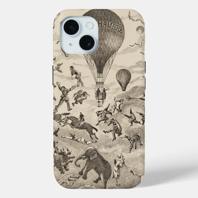 French Advertisement For Balloon Manufacturer Case-Mate iPhone Case (Back)