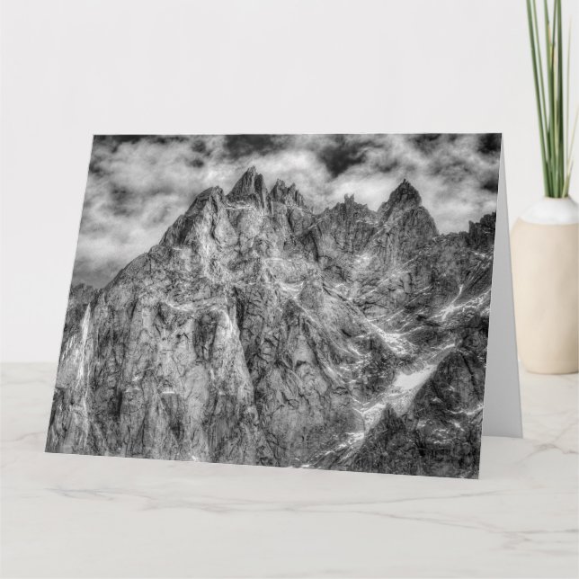 French Alps Chamonix  Card (Front)