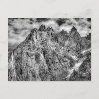 French Alps Chamonix Holiday Postcard
