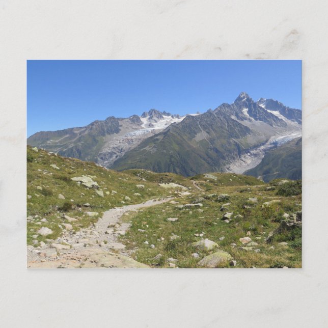French Alps Chamonix Postcard (Front)