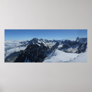French Alps Chamonix Poster