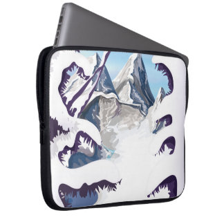 French Alps Laptop Sleeve