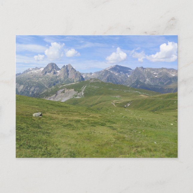 French Alps Postcard (Front)