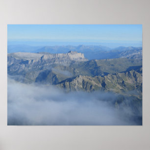 French Alps Poster