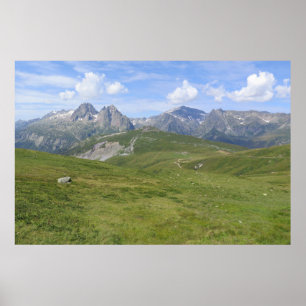 French Alps Poster