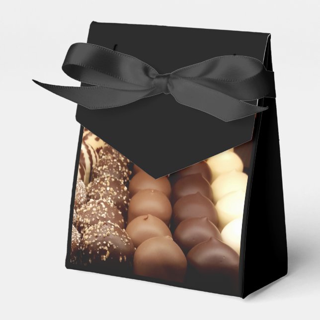 French Alsatian Chocolate Favor Box (Front Side)