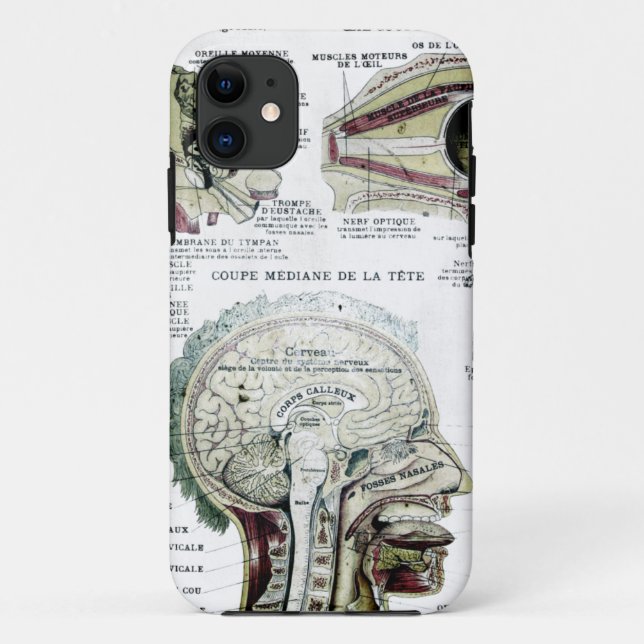 French Anatomy Case-Mate Case (Back)