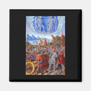 French Army Preparing For War Le Voyage De Gênes  Magnet
