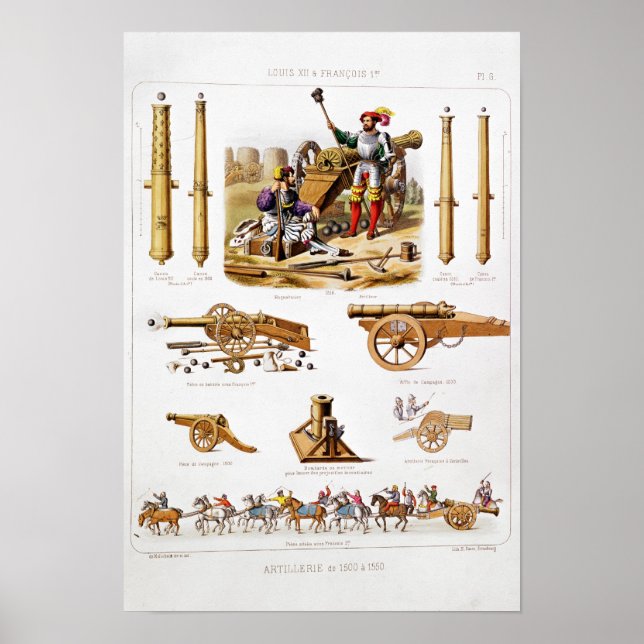 French artillery poster (Front)