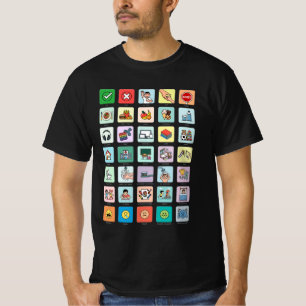 French Autism AAC PECS Pointing Communication 04 T-Shirt