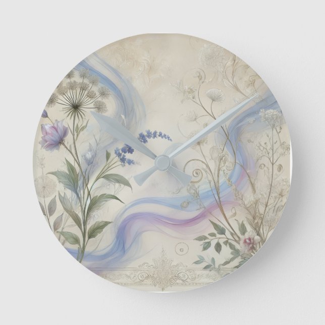 French Avalon Kitchen Round Clock (Front)