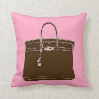 FRENCH BAG ON PINK PILLOW
