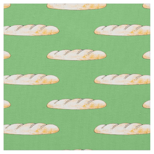French baguette bread fabric (Close Up)