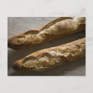 French baguettes, French bread, close up Postcard