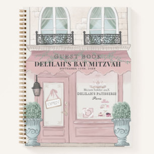 French Bakery Patisserie Pk Bat Mitzvah Guest Book