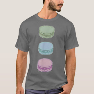 French Baking Dessert Otaku Cute Kawaii Funny Maca T-Shirt