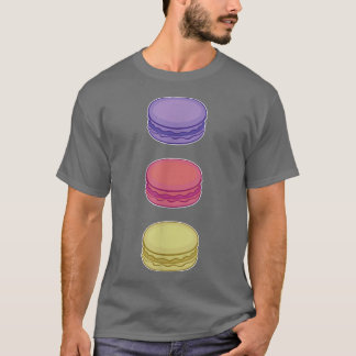 French Baking Dessert Otaku Cute Kawaii Funny Maca T-Shirt