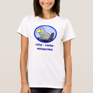 French - Beaver + Duck = Platypus T-Shirt