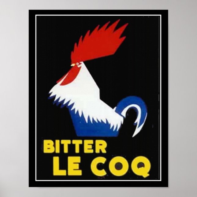 French Beer Advertisement Vintage Travel Poster (Front)