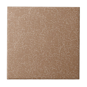 French Beige Tan Brown Crackle Glaze Solid Colour Tile