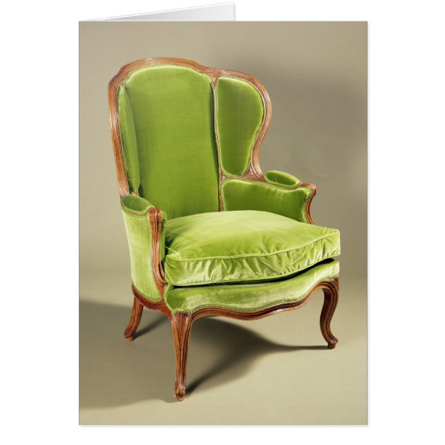 French bergere chair, c.1725 (Front)