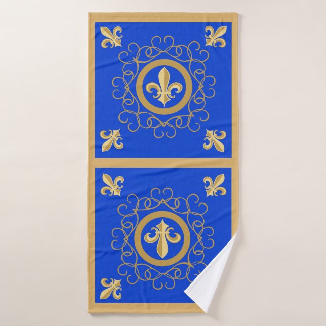 French Blue Bath Towel (Bath Towel)