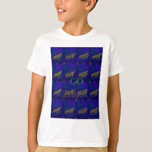 French Blue  Safari  Lets Go Zebra  Hakuna Matata  T-Shirt