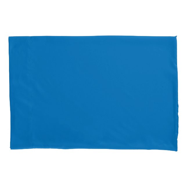 French Blue Solid Pillowcase (Front)