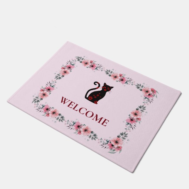 French:Bonne Soiree Doormat (Angled)