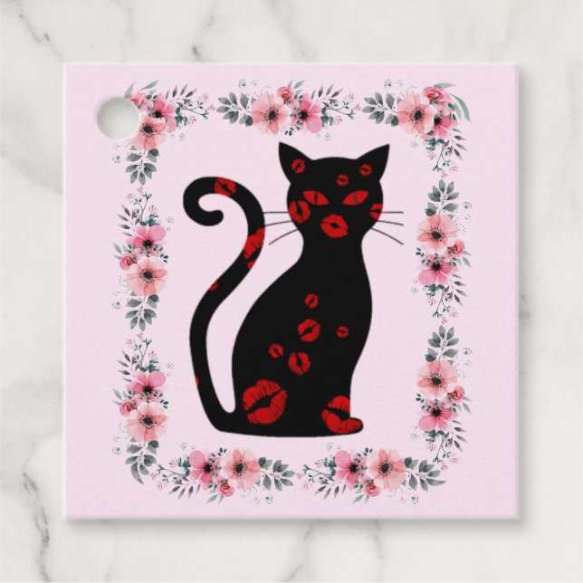 French:Bonne Soiree Favour Tags (Front)