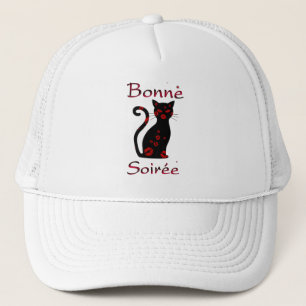 French:Bonne Soiree Trucker Hat