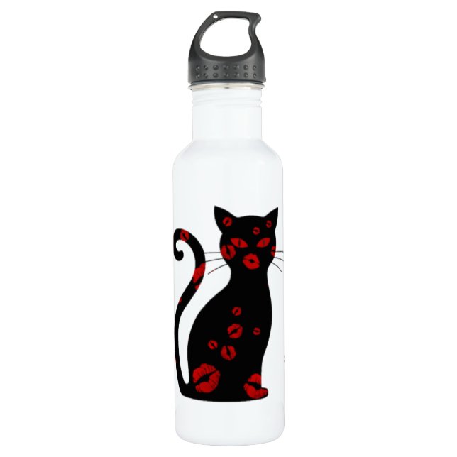 French:Bonne Soiree Water Bottle (Front)