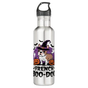 French Boo Dog � the Spookiest Pup 710 Ml Water Bottle
