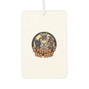 French Boo-Dogs Halloween French Bulldog Design_1 Air Freshener