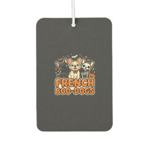 French Boo Dogs Halloween French Bulldog Design_1 Air Freshener