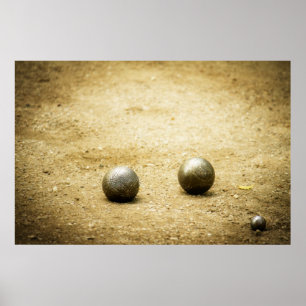 French Boules Poster
