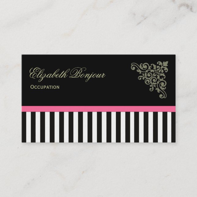 French Boutique ~ Business Cards (Front)