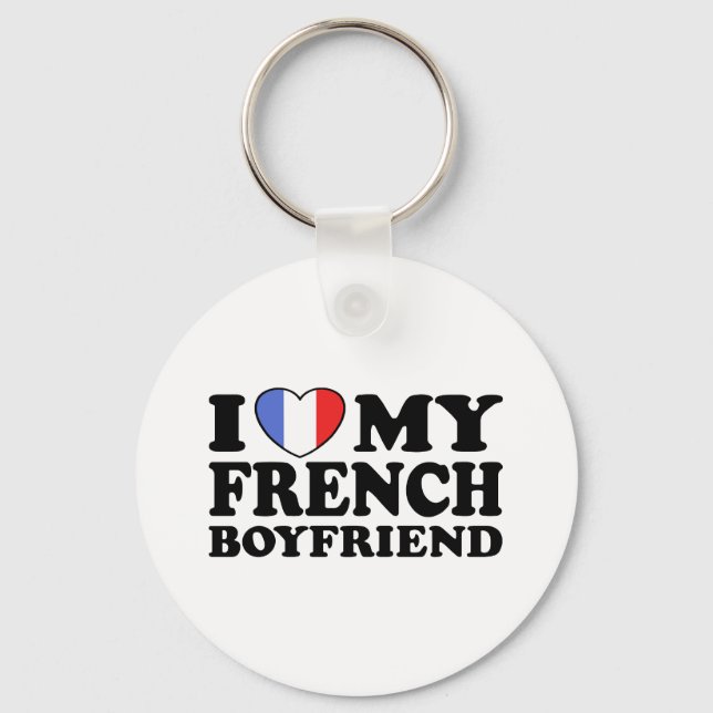 French Boyfriend Keychain (Front)