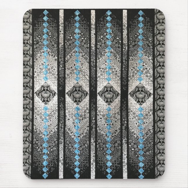 French Braid Quilt Mouse Pad (Front)