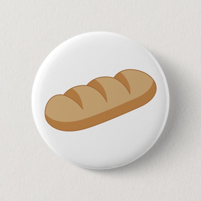 French Bread 2 Inch Round Button (Front)