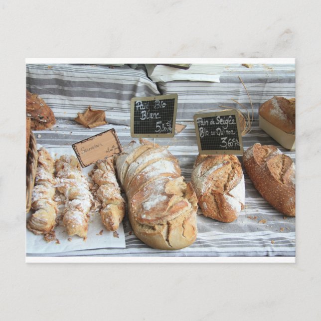 French bread by ProvenceProvence Postcard (Front)