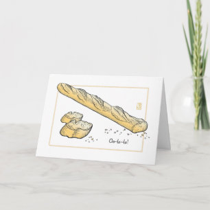 French Bread  "Oo-la-la...!" Card