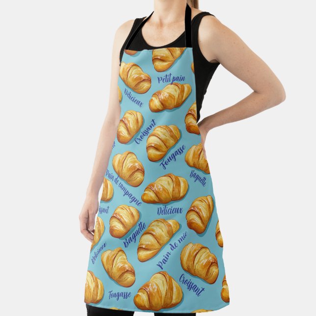 French Bread Pattern Apron (Insitu)