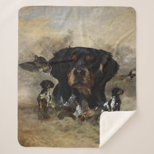 French Brittany , Art     Sherpa Blanket