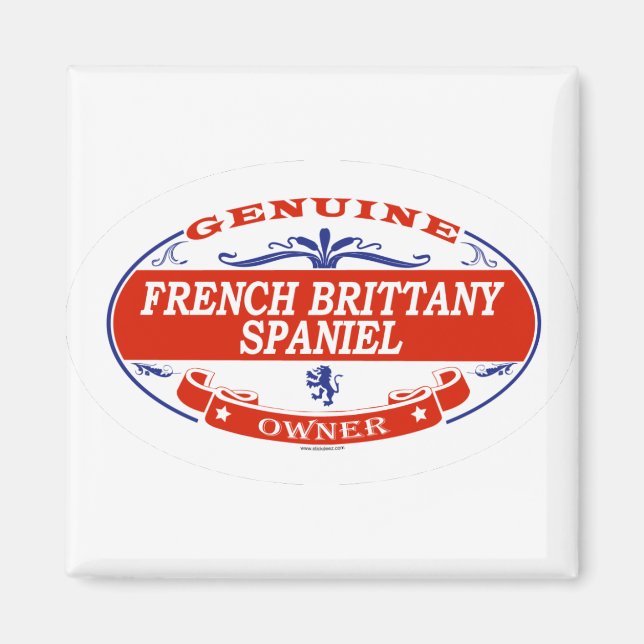 French Brittany Spaniel  Magnet (Front)