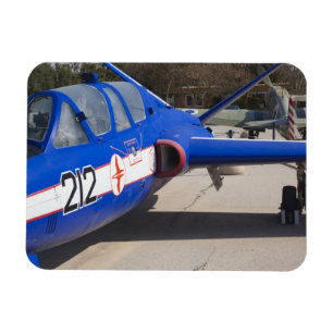 French Built Fouga Magister trainer Magnet