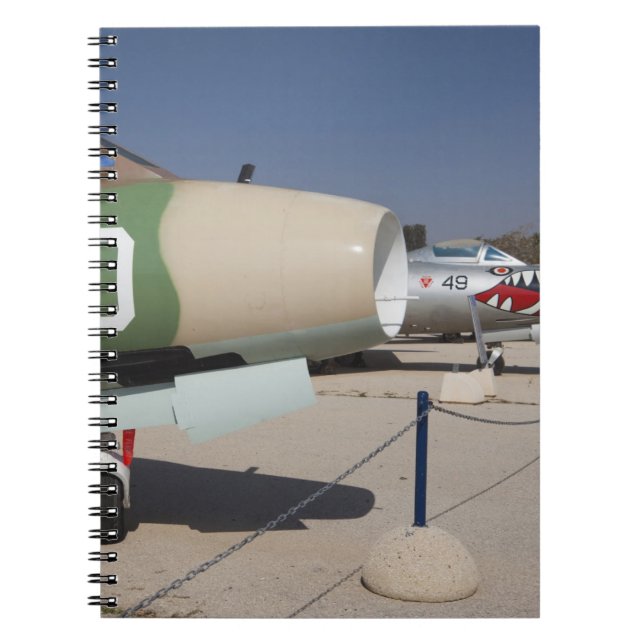 French-built Mystere fighter Notebook (Front)