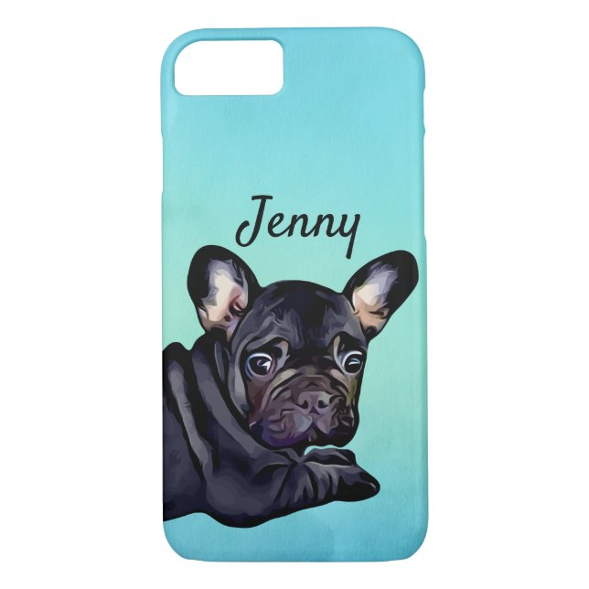 French Bull Dog iPhone / iPad case (Back)